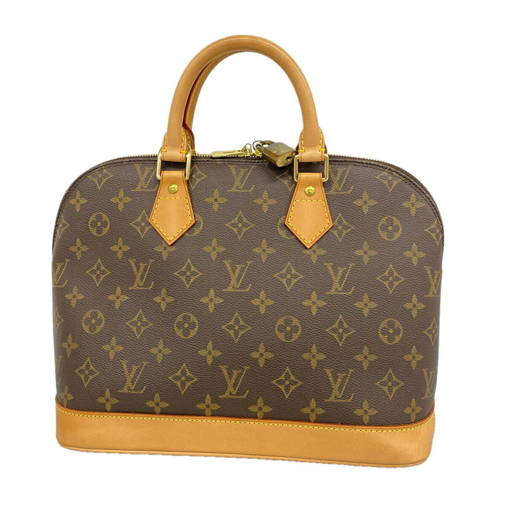 Louis Vuitton Alma Monogram Handbag M51130 Brown Women's